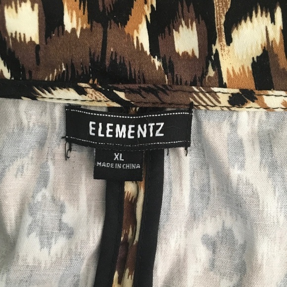 Elementz Leopard Design Button - Picture 5 of 6